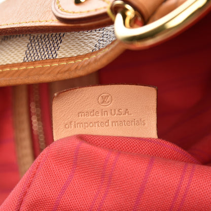 Louis Vuitton Damier Azur Delightful PM Pink 7 of 10