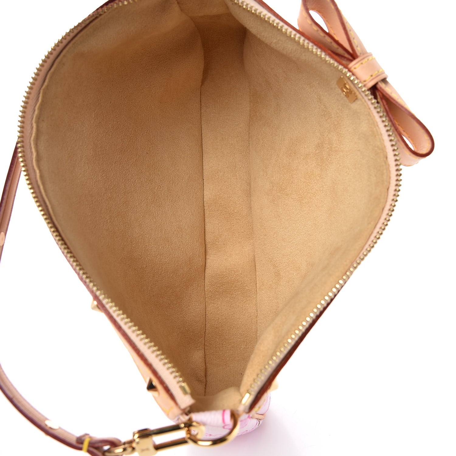 Louis Vuitton Monogram Cherry Blossom Pochette Accessories Pink 5 of 8
