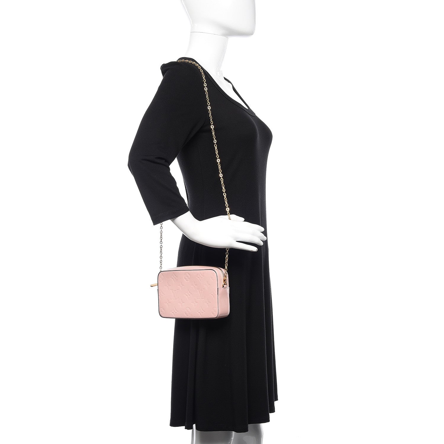 Louis Vuitton Vernis Camera Pouch Rose Ballerine 2 of 11