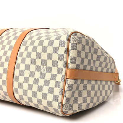 Louis Vuitton Damier Azur Keepall Bandouliere 45 8 of 8