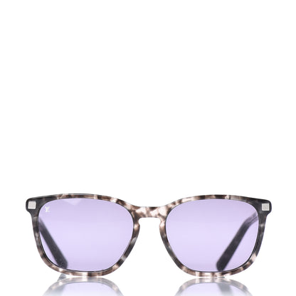 Louis Vuitton Conviction Sunglasses Z0644W Grey Tortoise 2 of 6