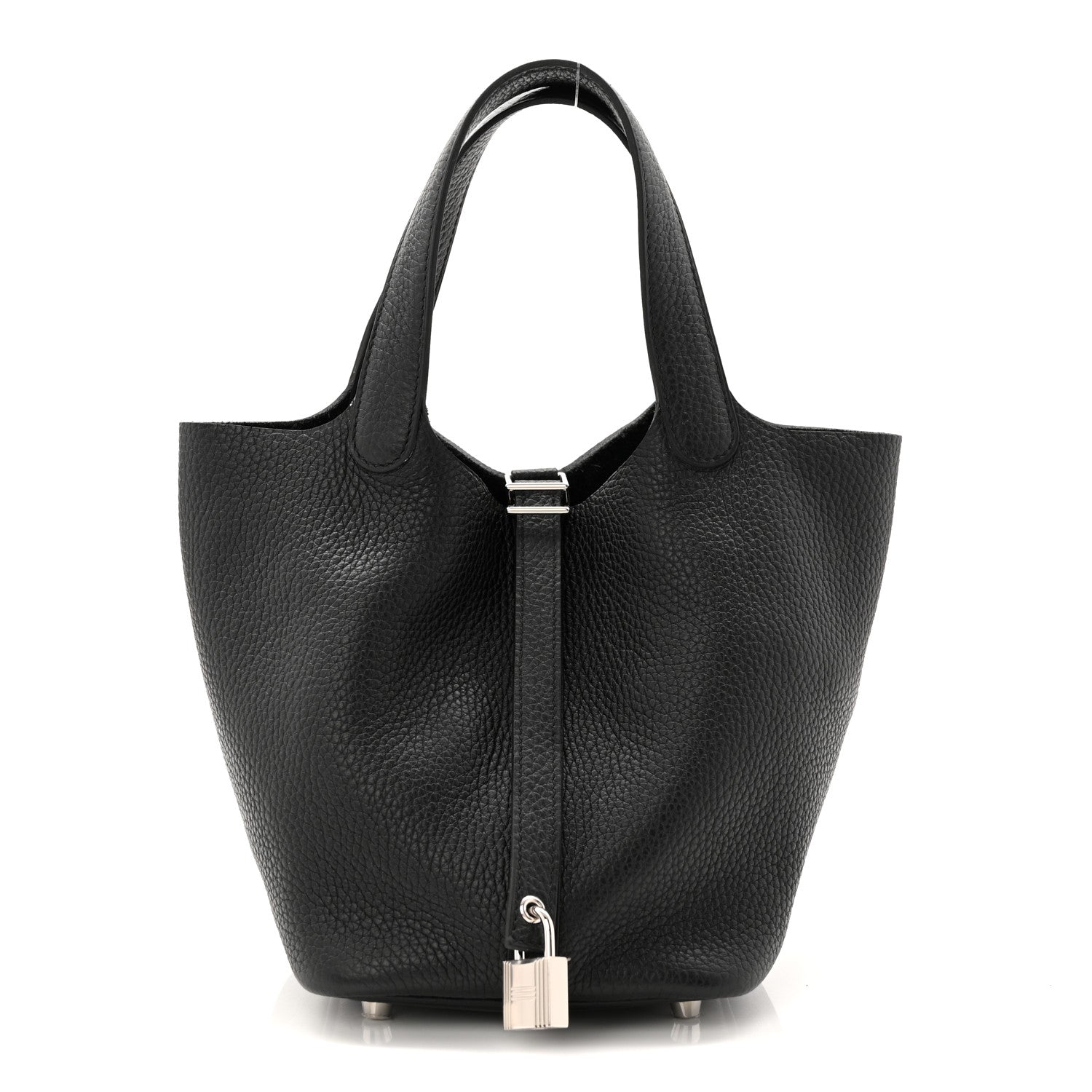 Hermes Taurillon Clemence Picotin Lock 18 PM Black 1 of 10