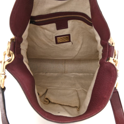 Gucci Monogram Medium Diana Bamboo Shoulder Bag Dark Purple 5 of 18