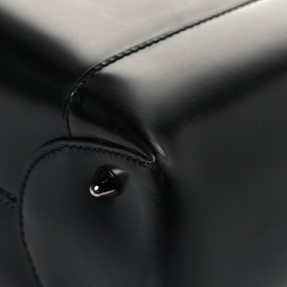 Christian Dior Calfskin Maris Pearl Beaded Top Handle Bag Black 12 of 14