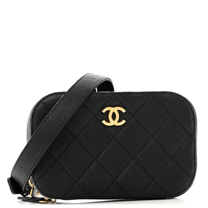 Chanel Caviar Quilted Waist Bag Black 1 of 12