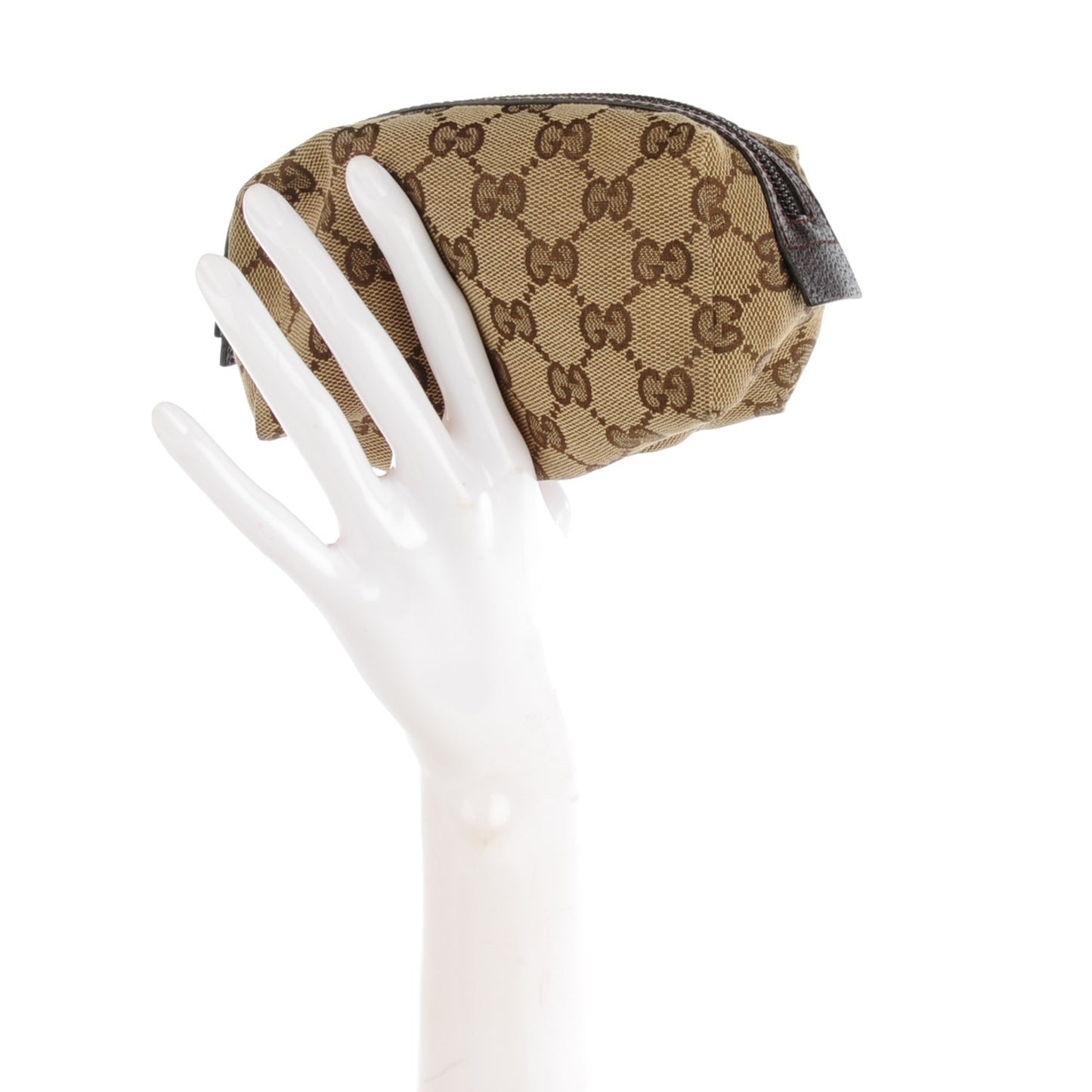 Monogram Small Balthus Cosmetic Case Beige Ebony Cocoa