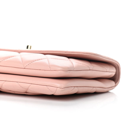 Chanel Lambskin Quilted Medium Trendy CC Flap Pink 9 of 10