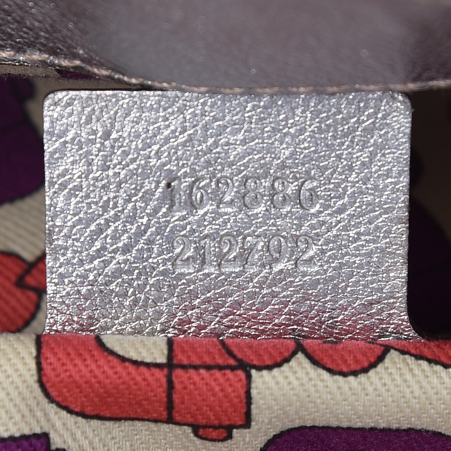 Gucci Metallic Guccissima Medium Britt Tote Silver 9 of 11