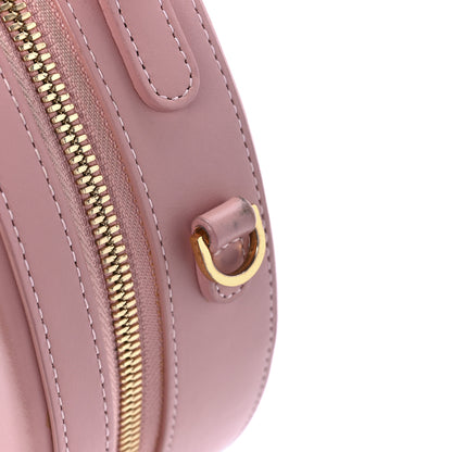 Mansur Gavriel Calfskin Circle Crossbody Bag Light Pink 12 of 12