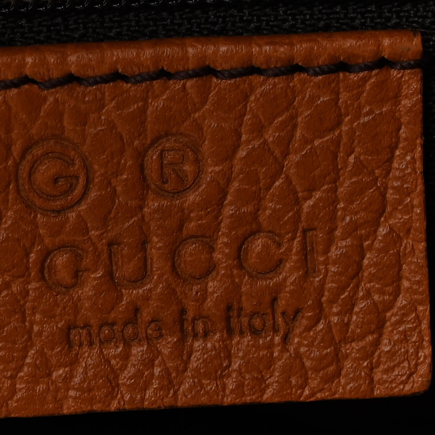 Gucci Pebbled Calfskin Medium Marrakech Hobo Brown 6 of 13