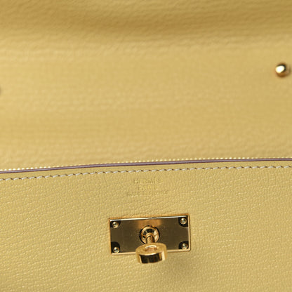 Hermes Chevre Mysore Kelly Wallet To Go Foin 8 of 11