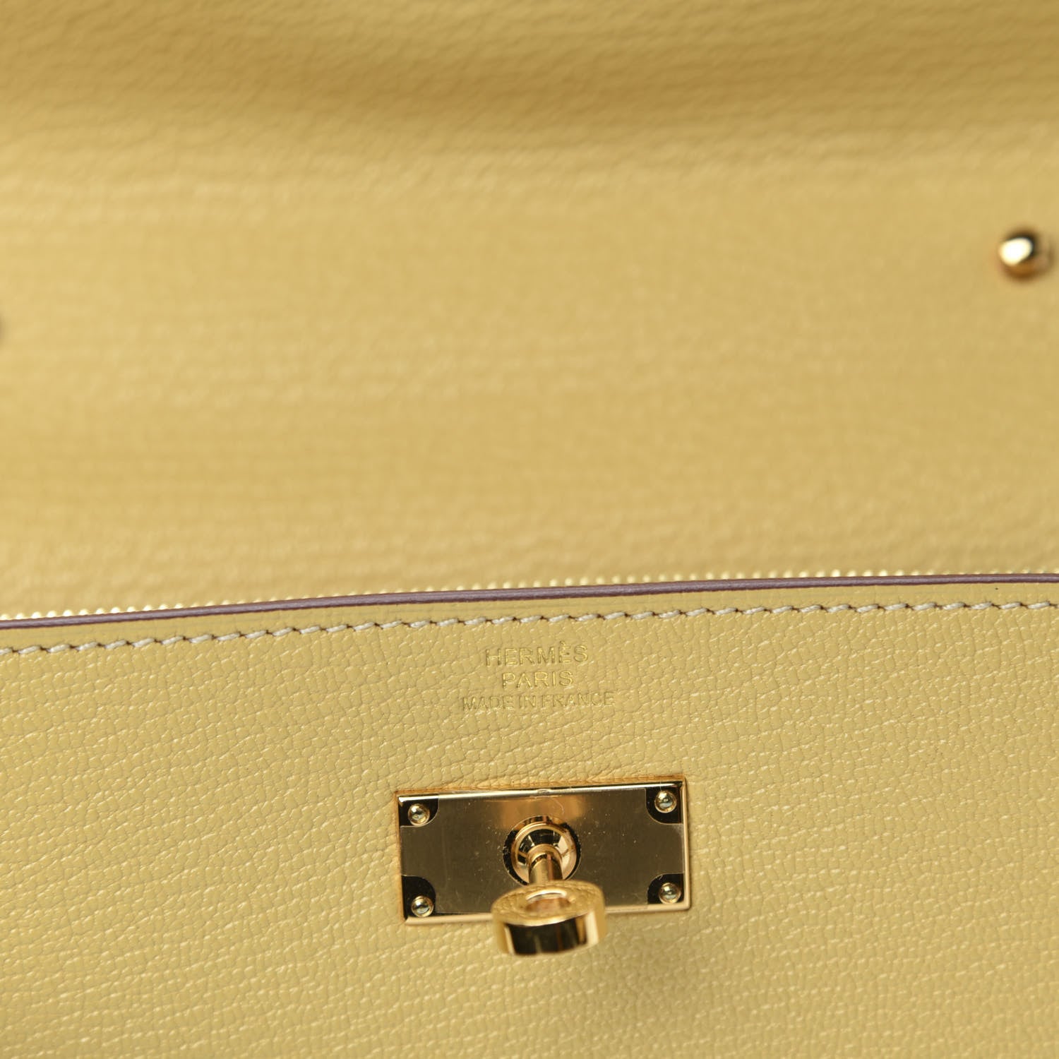 Hermes Chevre Mysore Kelly Wallet To Go Foin 8 of 11