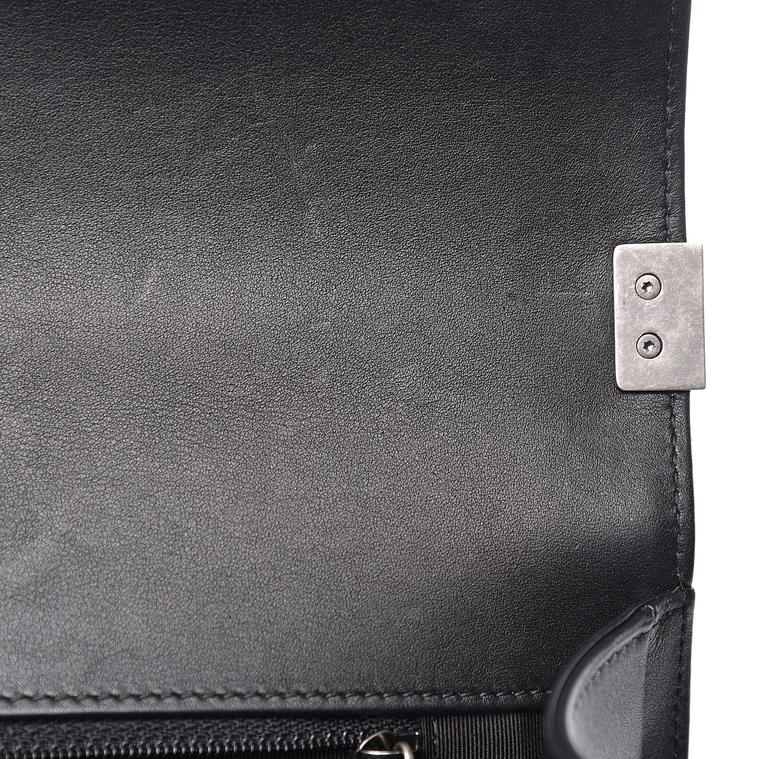 Chanel Calfskin Quilted New Medium Boy Flap Black 9 of 12