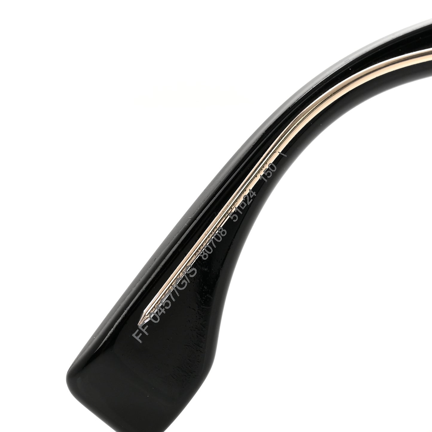 Acetate Fendi Roma Sunglasses FF 0457/G/S Black Blue