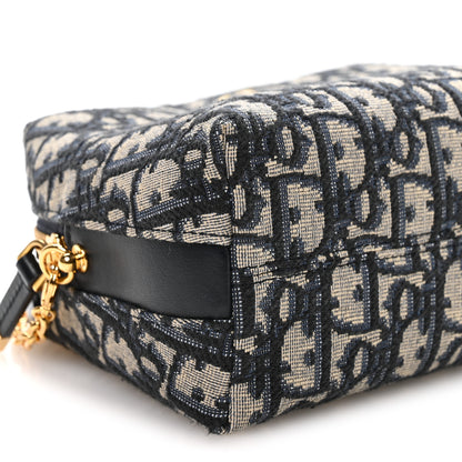 Christian Dior Oblique 30 Montaigne D-Cosy Pouch Blue 8 of 10