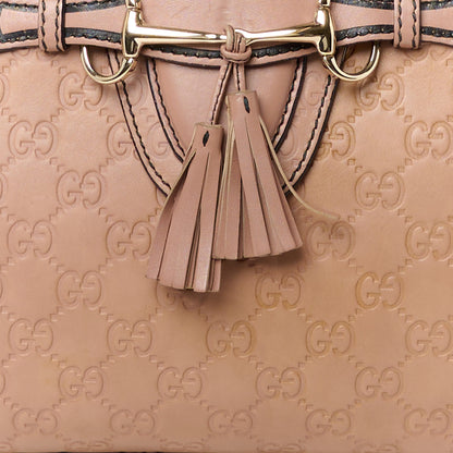 Gucci Guccissima Large Emily Chain Shoulder Bag Camelia 10 of 15