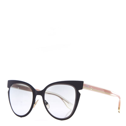 Fendi Cat Eye Lines Sunglasses FF 0133/S Black 1 of 7