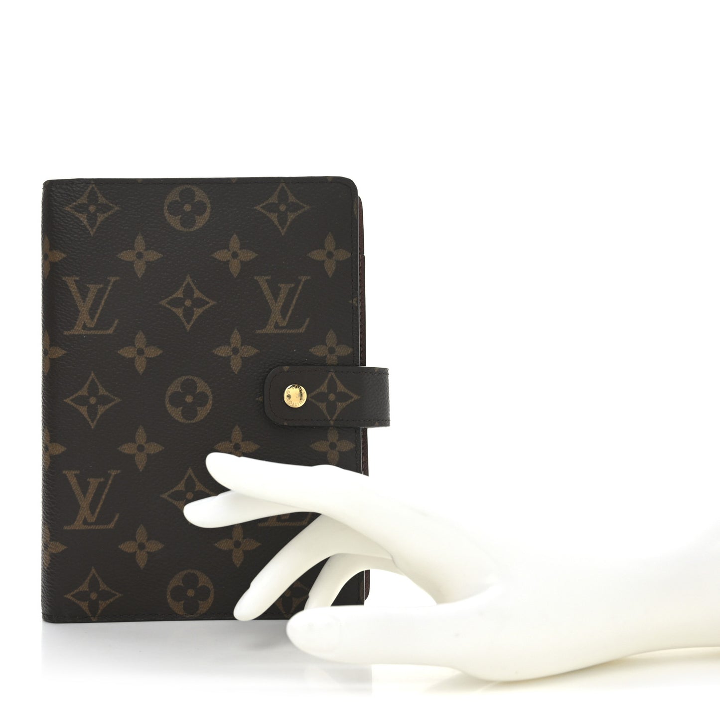 Monogram Medium Ring Agenda Cover