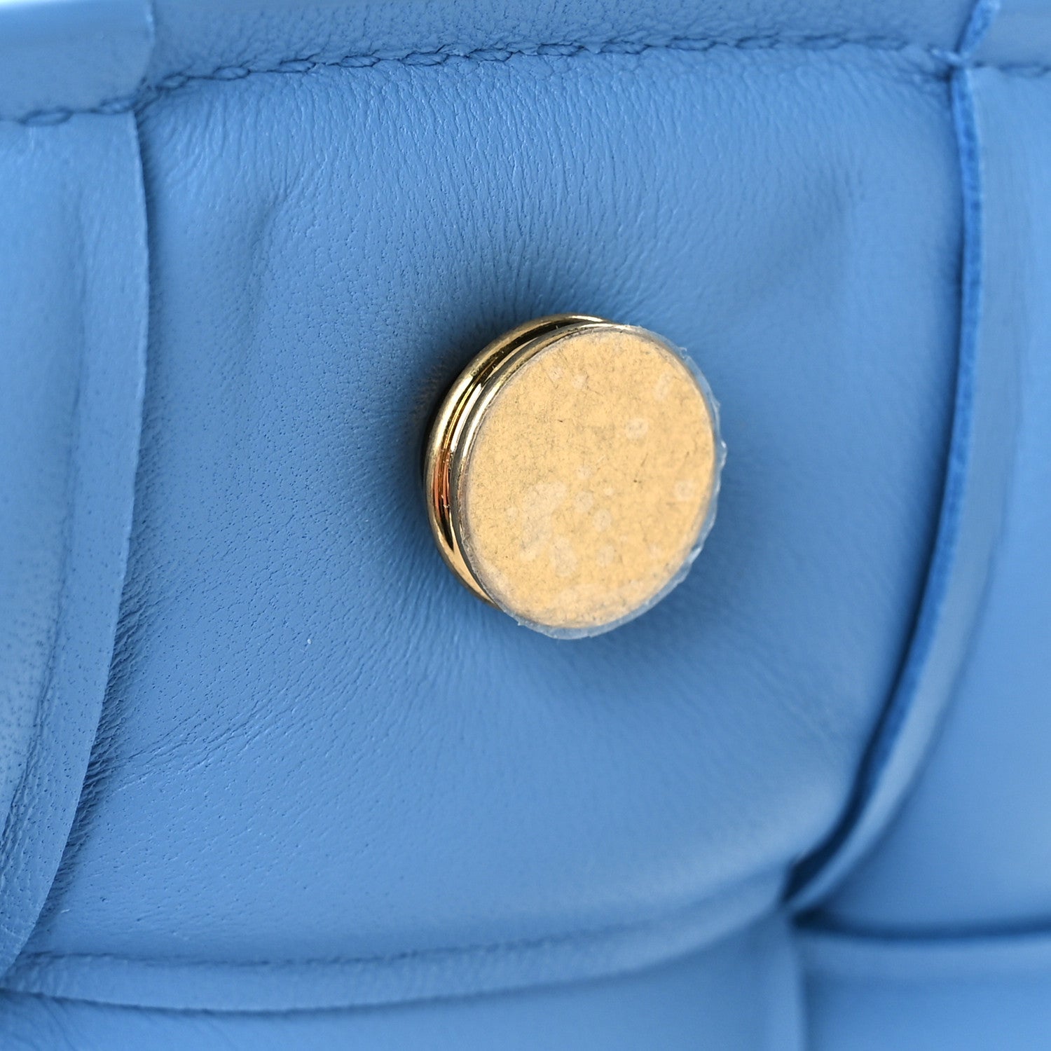 Bottega Veneta Nappa Maxi Intreccio Padded Cassette Crossbody Bag Pool 8 of 8