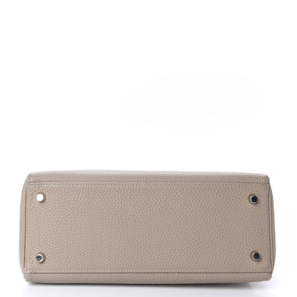 Hermes Togo Kelly Retourne 28 Gris Tourterelle 8 of 33
