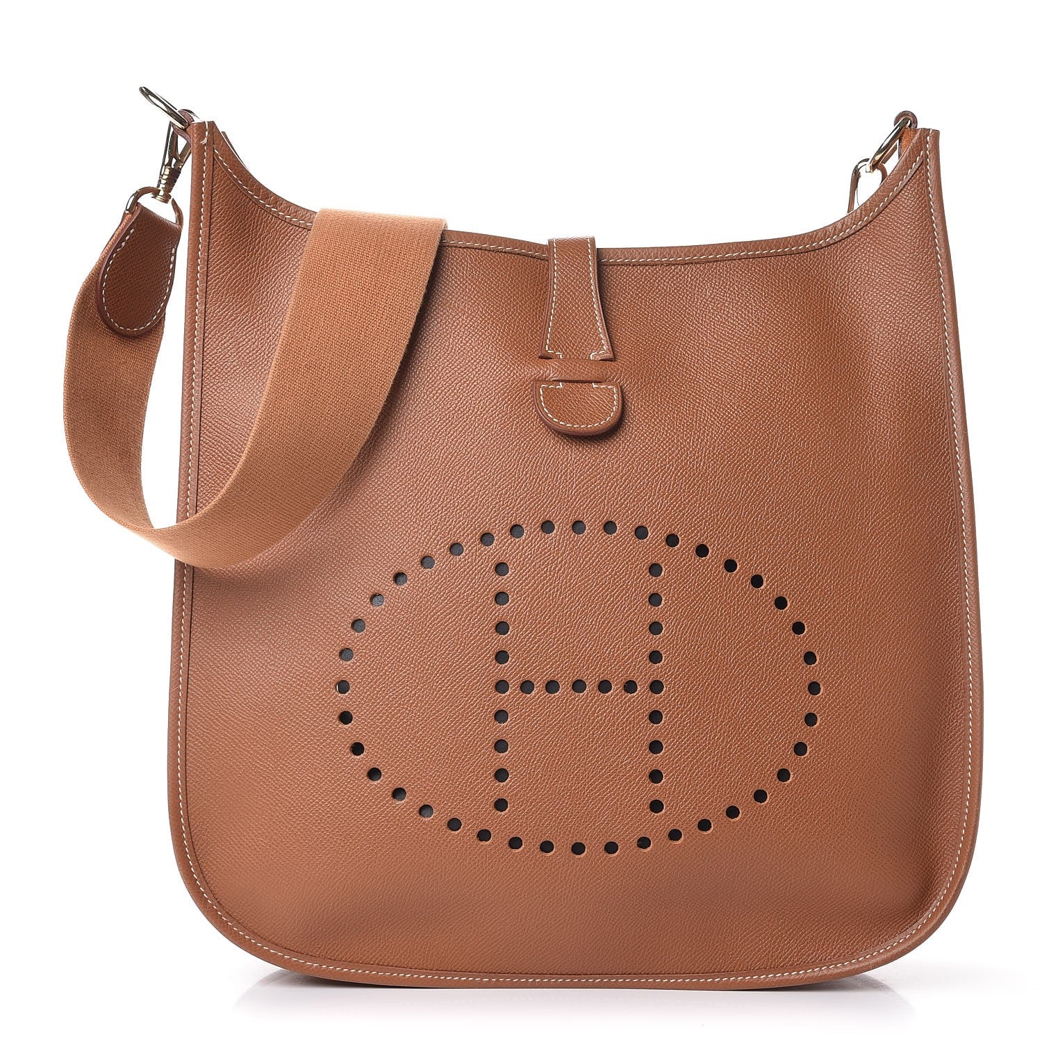 Hermes Courchevel Evelyne GM Gold 1 of 12