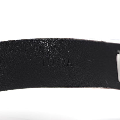 Christian Dior Stainless Steel Calfskin Diamond Bezel 19mm La D De Dior Quartz Watch Black 7 of 9
