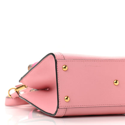 Gucci Wonka Grain Calfskin Mini Diana Tote Bag Wild Rose Fuxia Fluo 9 of 11