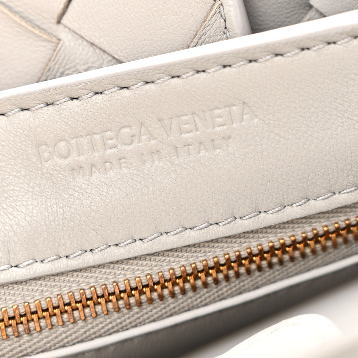 Bottega Veneta Nappa Intrecciato Small Andiamo Shoulder Bag Sterling 6 of 12