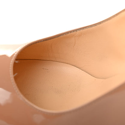 Christian Louboutin Patent New Simple 120 Pumps 39 Nude 9 of 10