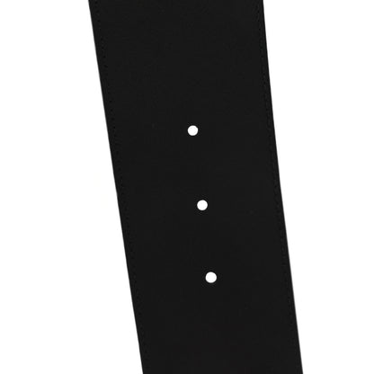 Gucci Calfskin Crystal Double G Belt 100 40 Black 4 of 5