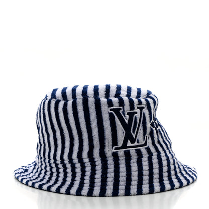 Louis Vuitton LV Graphical Reversible Bucket Hat L Blue 6 of 15