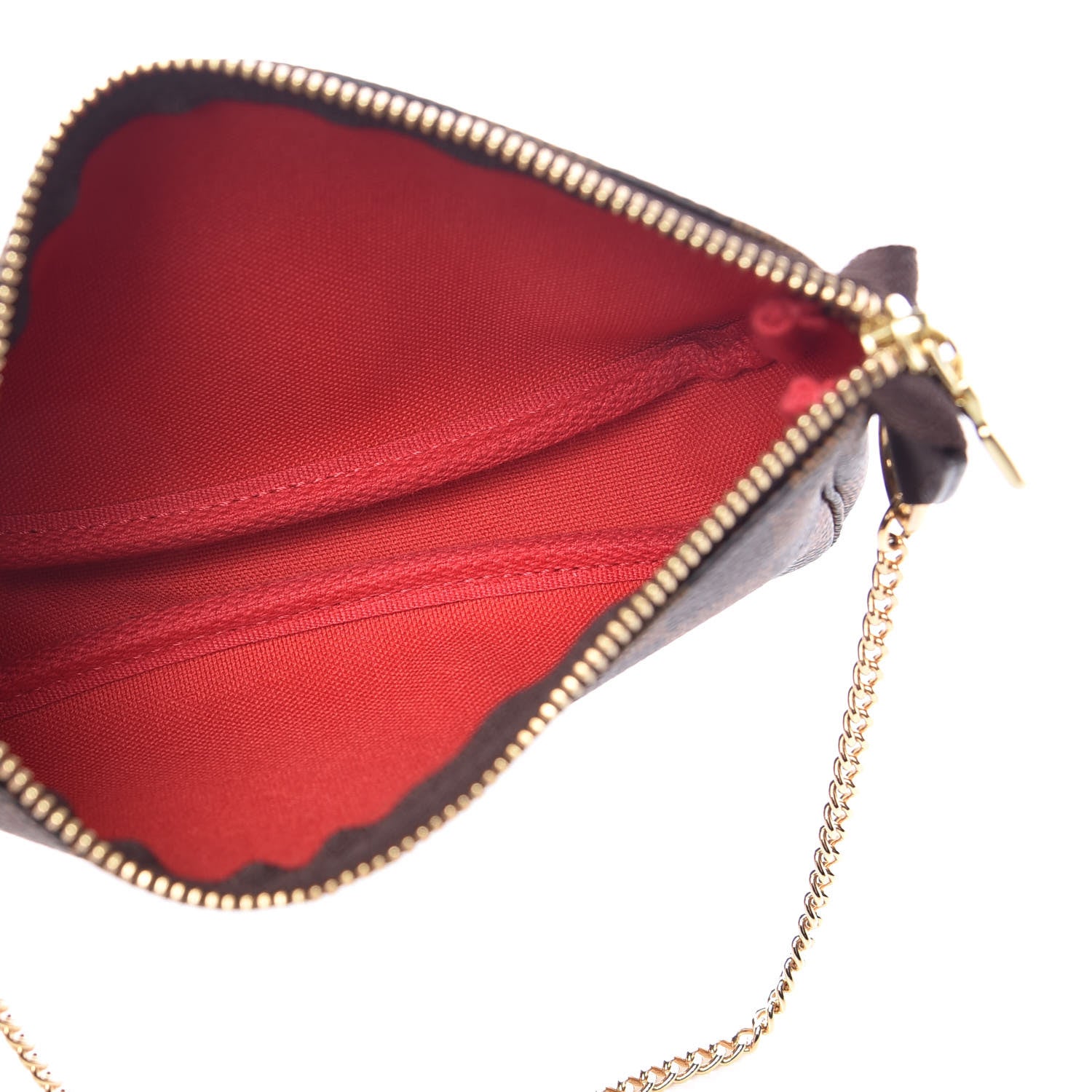 Louis Vuitton Damier Ebene Mini Pochette Accessories 5 of 8