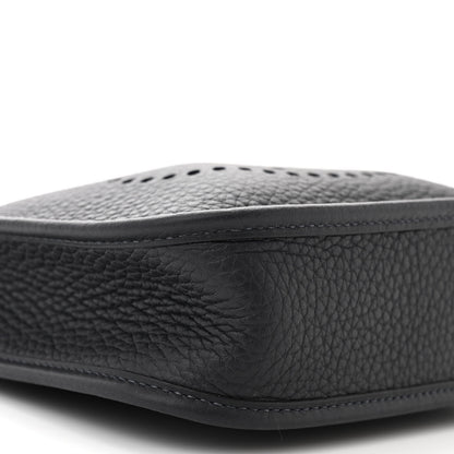 Hermes Taurillon Clemence Evelyne TPM Bleu Nuit 9 of 10