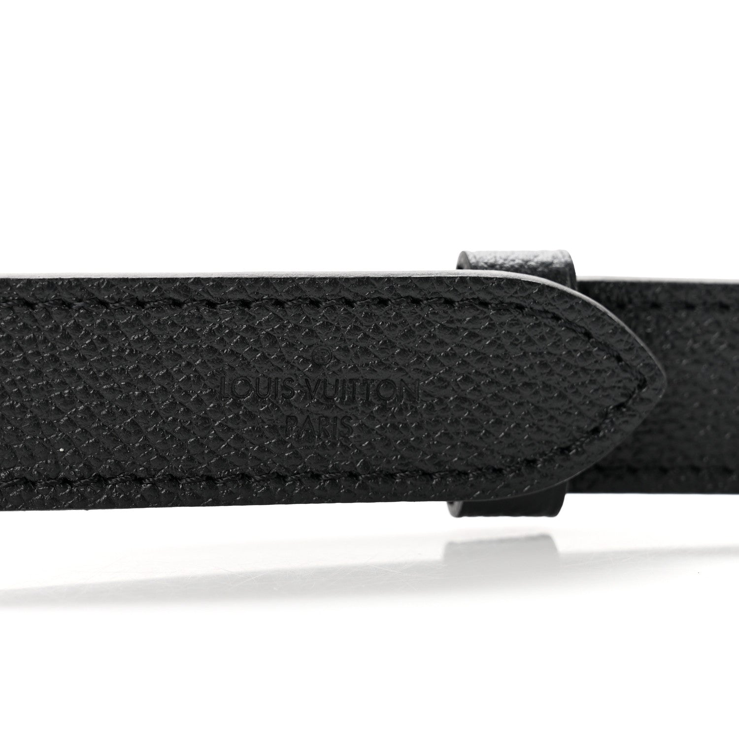 Louis Vuitton Taurillon Adjustable Shoulder Strap Black 3 of 4