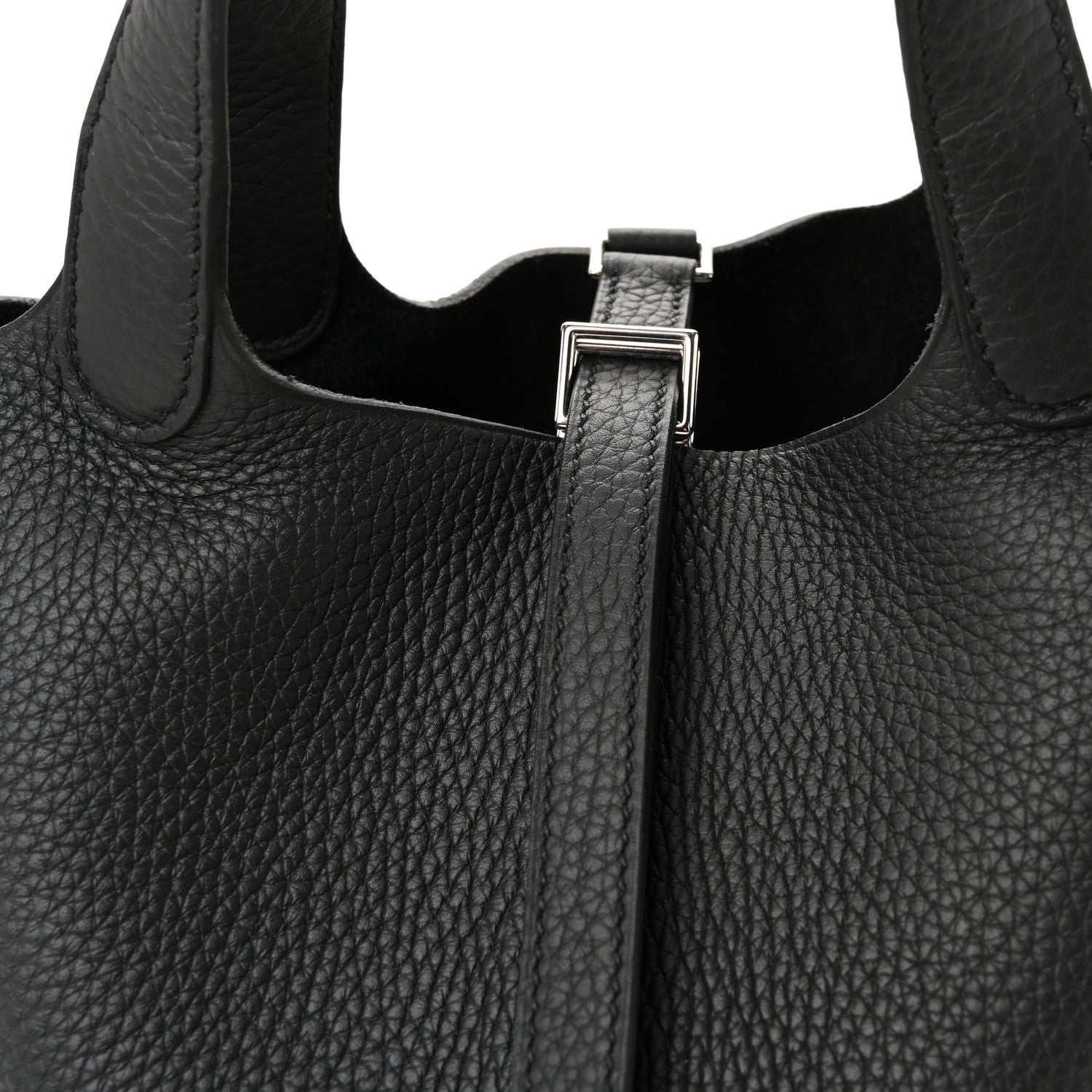 Hermes Taurillon Clemence Picotin Lock 18 PM Black 7 of 9