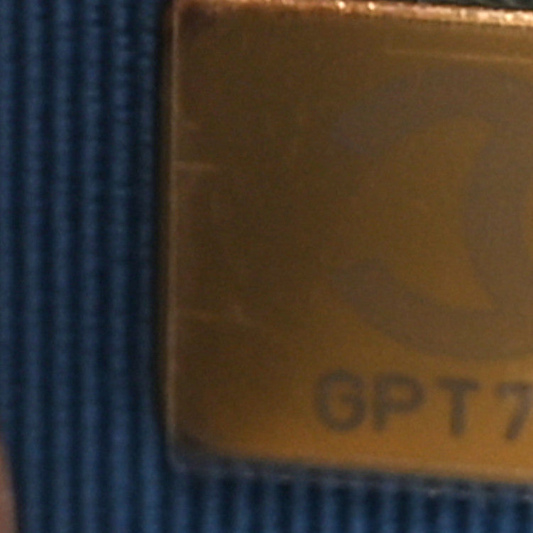 Denim Quilted Chanel 19 Wallet On Chain WOC Blue