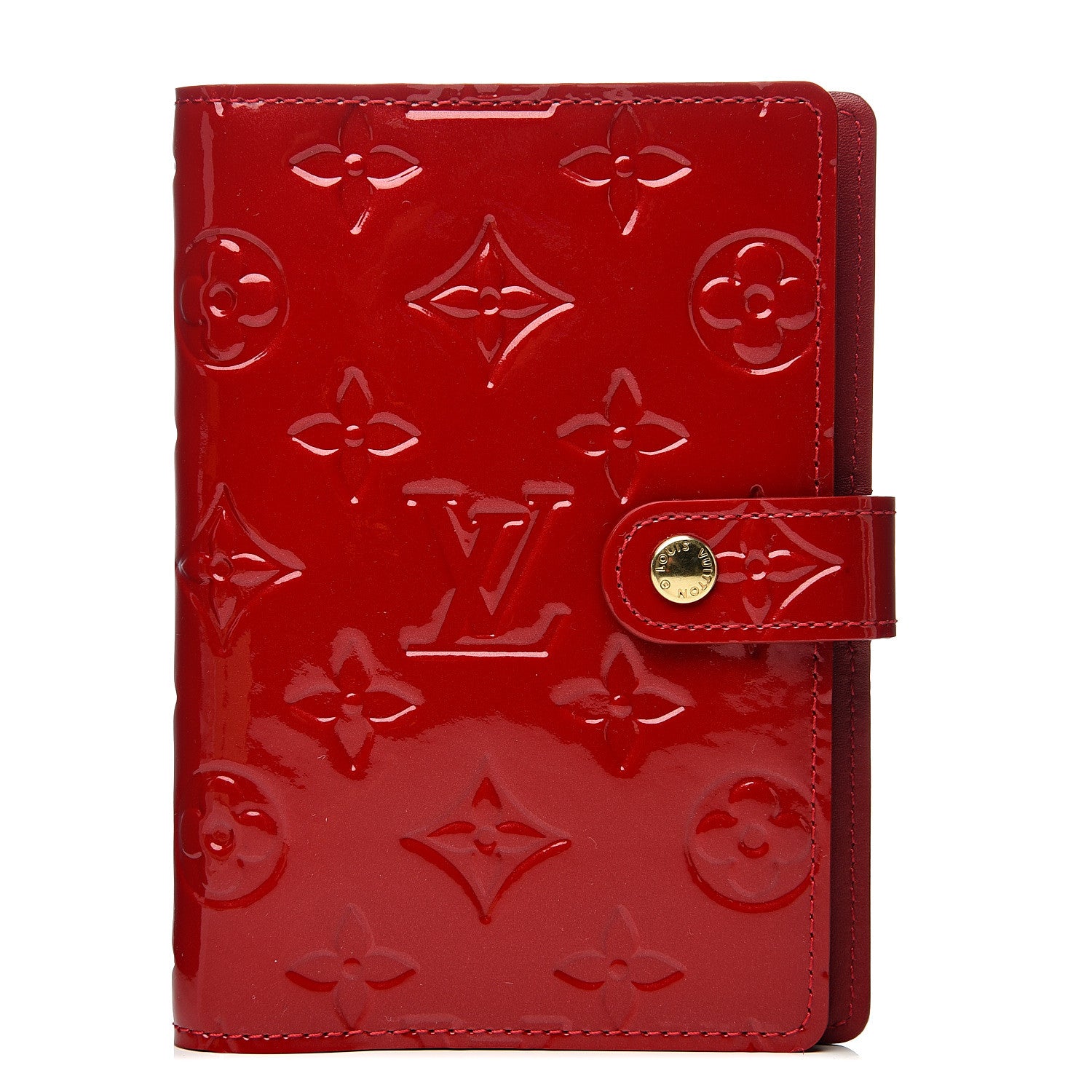 Louis Vuitton Vernis Small Ring Agenda Cover Pomme D'Amour 1 of 6