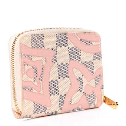 Louis Vuitton Damier Azur Tahitienne Zippy Coin Purse 3 of 7
