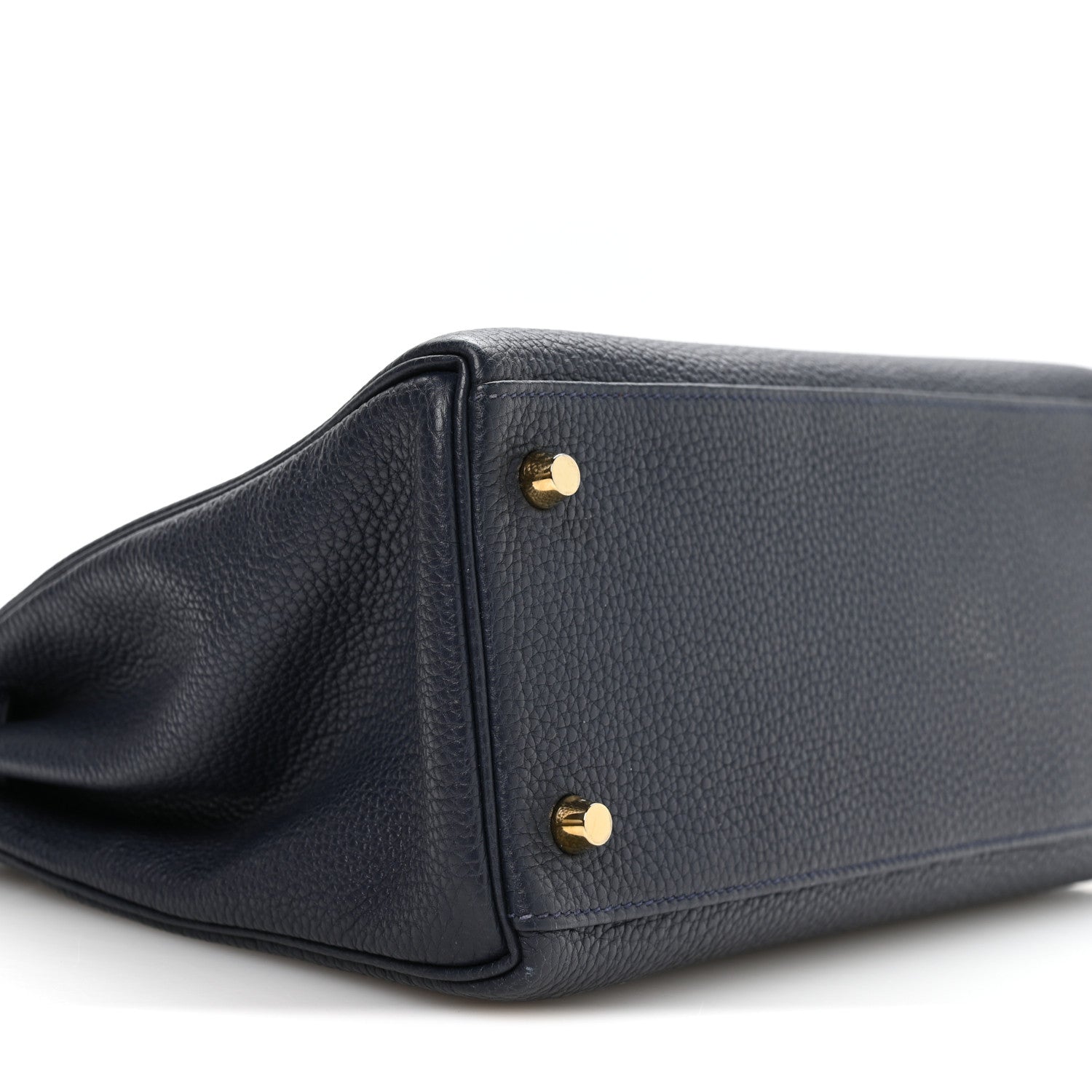 Hermes Togo Kelly Retourne 28 Bleu Nuit 9 of 10