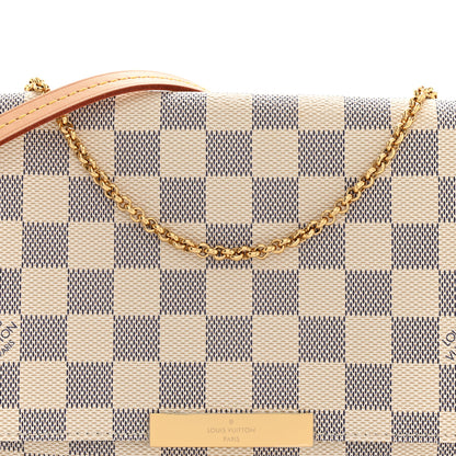 Louis Vuitton Damier Azur Favorite MM 8 of 10
