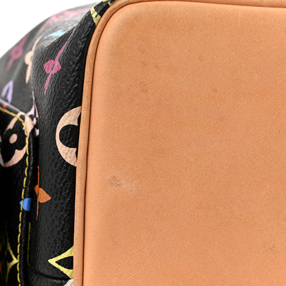 Louis Vuitton Monogram Multicolor Petit Noe Black 10 of 11
