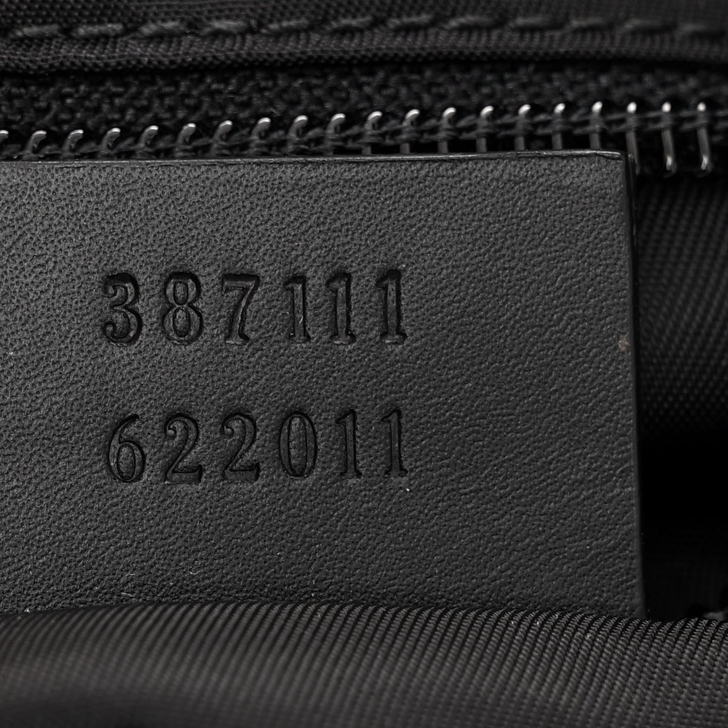 GG Supreme Monogram Web Messenger Bag Black