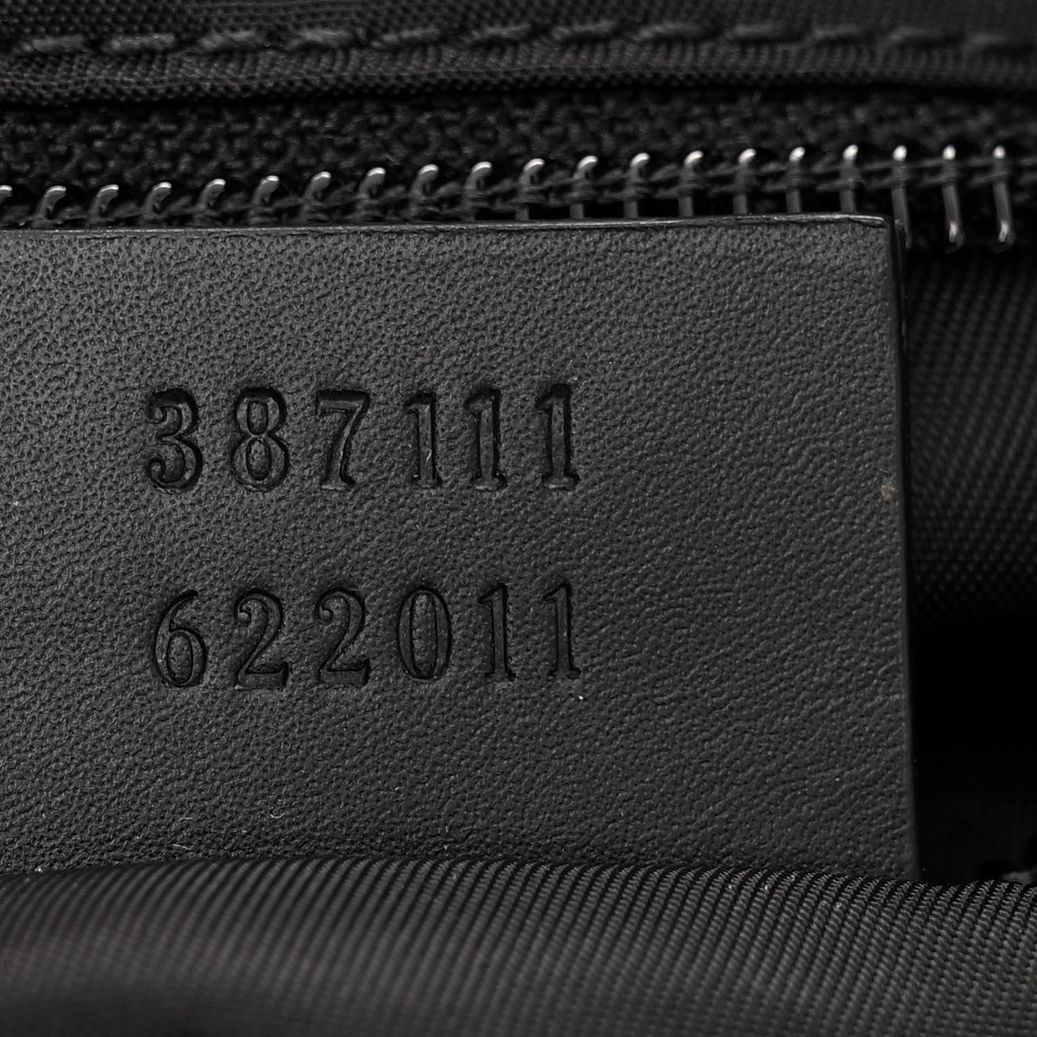 Gucci GG Supreme Monogram Web Messenger Bag Black 7 of 10