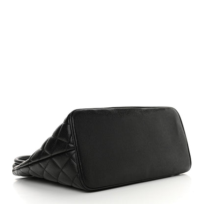 Chanel Caviar Quilted Medallion Tote Black 4 of 15