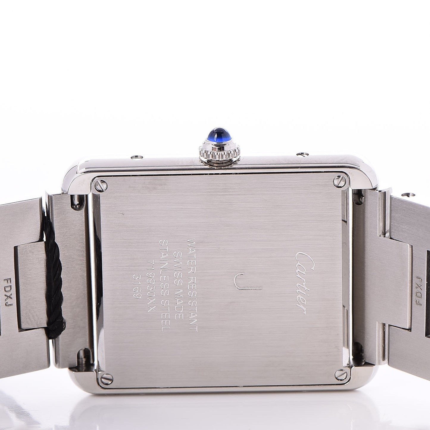Stainless Steel 27mm Tank Solo Quartz Watch