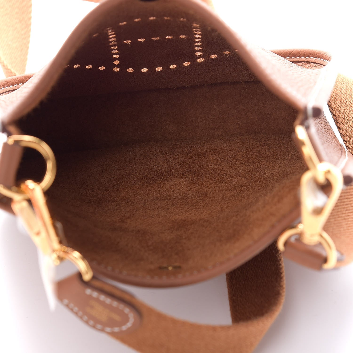Hermes Taurillon Clemence Evelyne TPM Gold 5 of 8