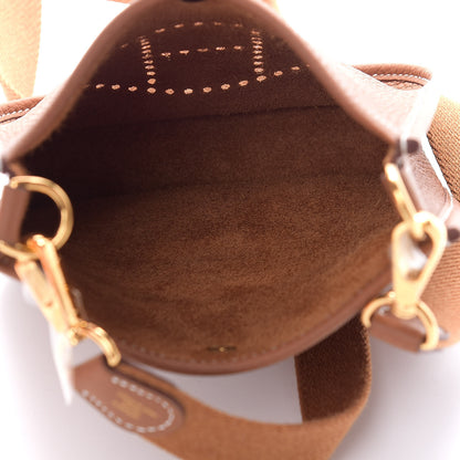 Hermes Taurillon Clemence Evelyne TPM Gold 5 of 8