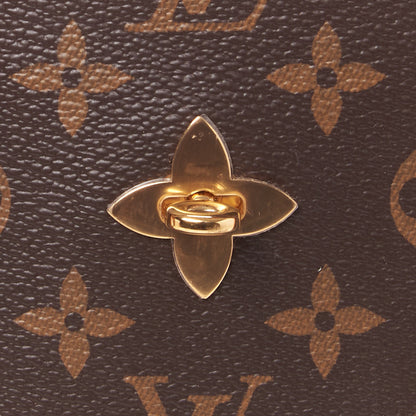 Louis Vuitton Monogram Flower Zipped Tote PM Beige 8 of 9