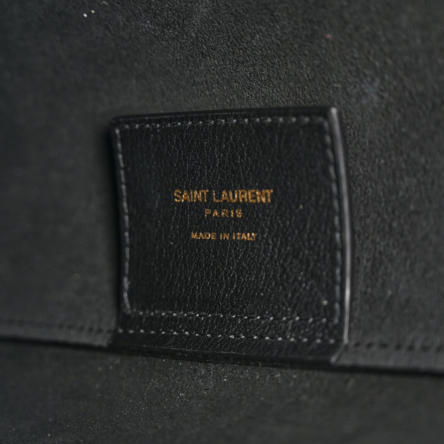 Saint Laurent Calfskin Toy Shopping Tote Black 6 of 11