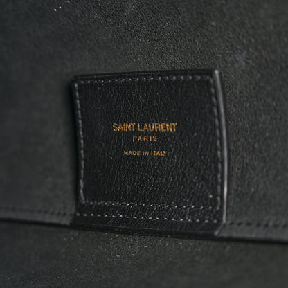 Saint Laurent Calfskin Toy Shopping Tote Black 6 of 11